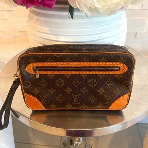 Authentic Vintage Louis Vuitton Marly Dragonne Clutch